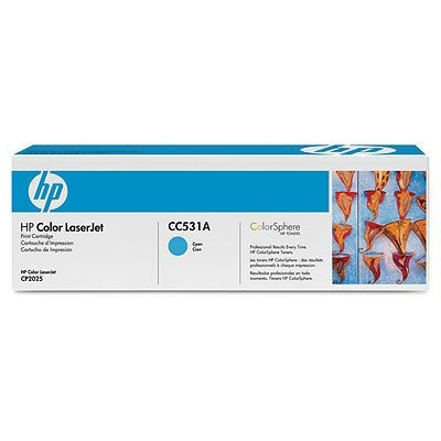 Image of HP 304A CC531A cián (cyan) eredeti toner HU ID 1835