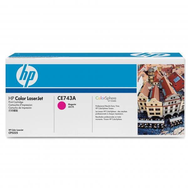 Image of HP 307A CE743A purpurový (magenta) originálny toner SK ID 15442