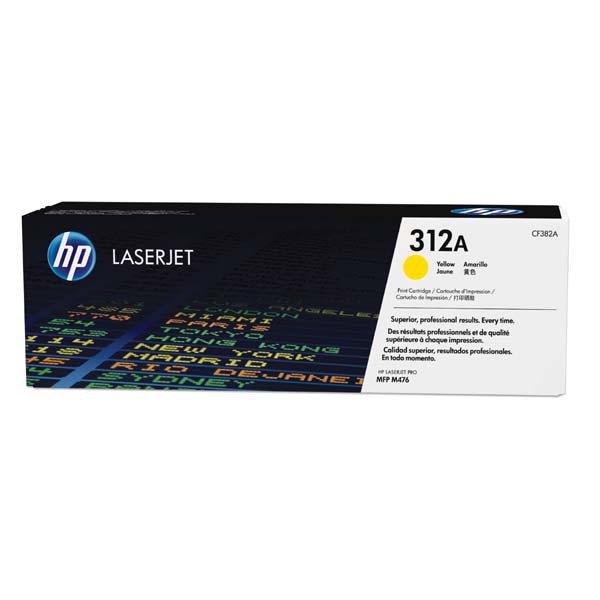 Image of HP 312a CF382A żółty (yellow) toner oryginalny PL ID 15465