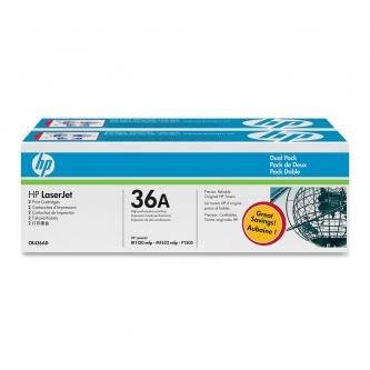 Image of HP 36A CB436AD dvojbalení černý originální toner CZ ID 4103