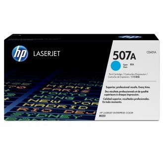 Image of HP 507A CE401A azuriu (cyan) toner original RO ID 5225