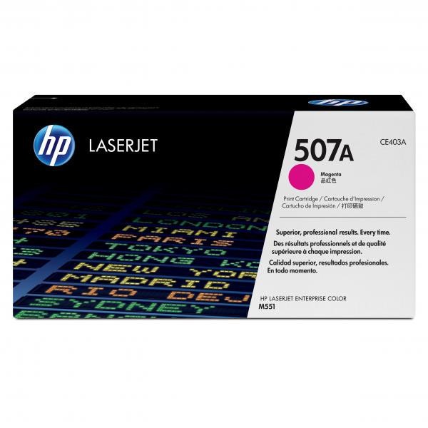 Image of HP 507A CE403A purpuriu (magenta) toner original RO ID 15450