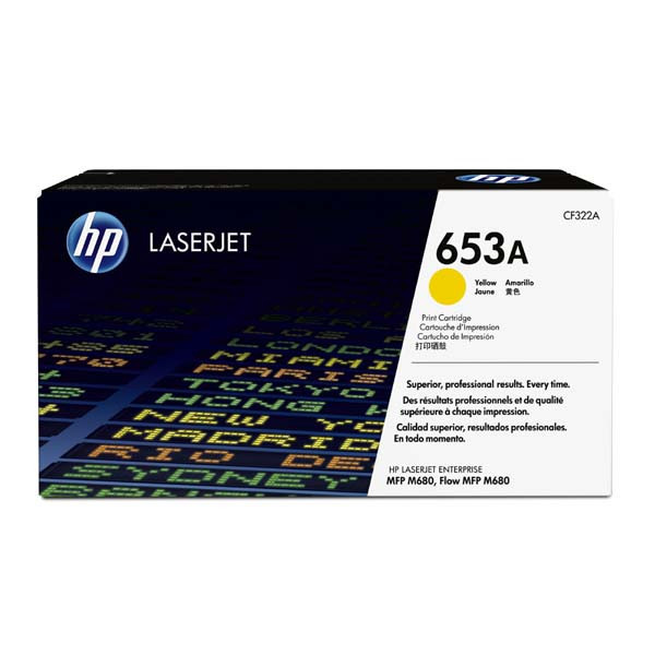 Image of HP 653A CF322A sárga (yellow) eredeti toner HU ID 15463