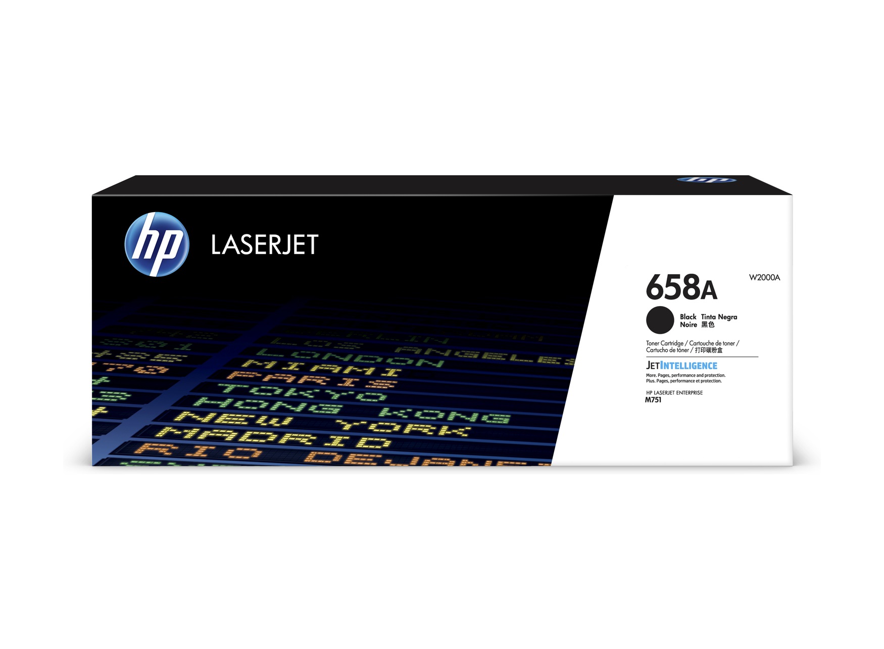 Image of HP 658A W2000A čierný (black) originálny toner SK ID 62501