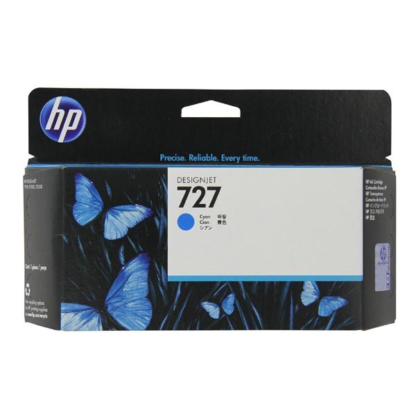 Image of HP 727 F9J76A azurová (cyan) originální cartridge CZ ID 14127