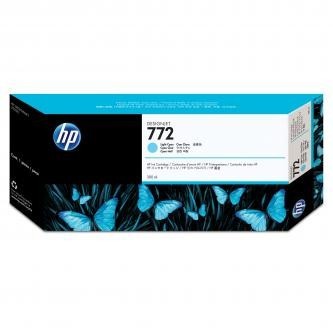 Image of HP 772 CN632A azuriu (cyan) cartus original RO ID 4389