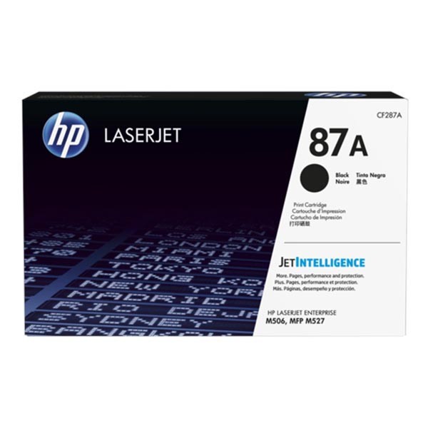 Image of HP 87A CF287A negru (black) toner original RO ID 15480