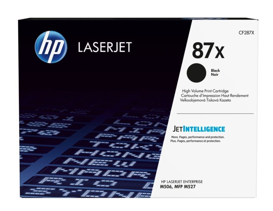 Image of HP 87X CF287X černý (black) originální toner CZ ID 8296