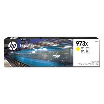 Image of HP  973X F6T83AE žltá (yellow) originálna cartridge SK ID 10324