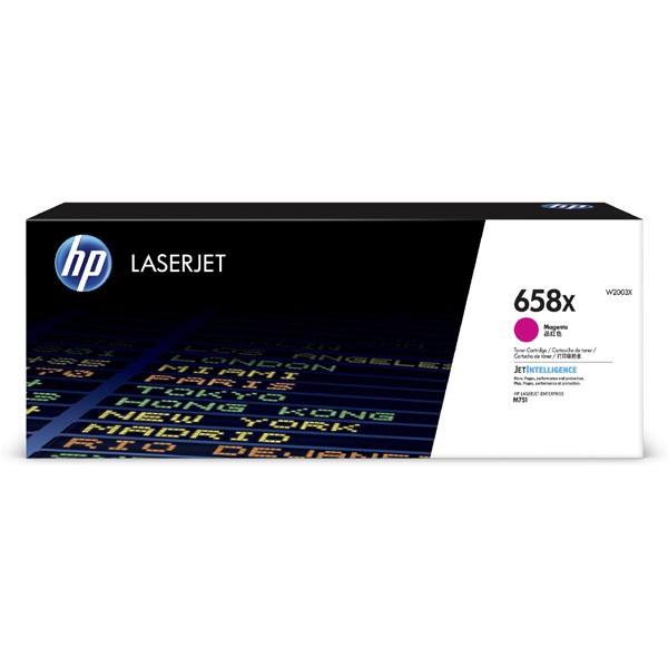 Image of HP toner original W2003X magenta 28000 pagini HP 658X high capacity HP Color LaserJet Enterprise M751 Series RO ID 62508