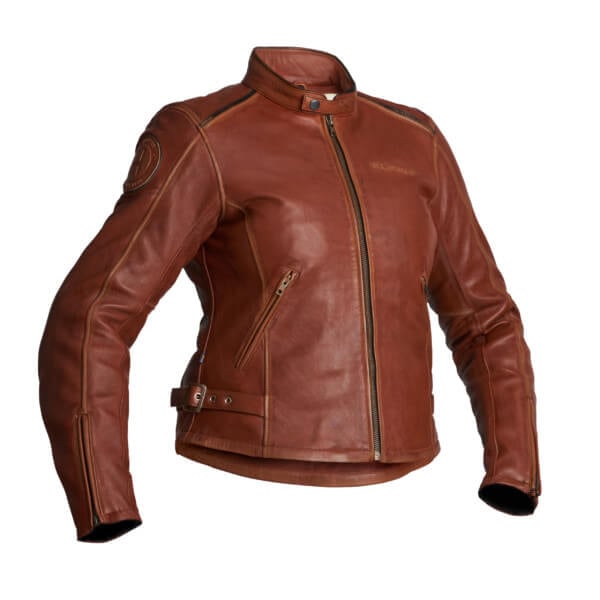 Image of Halvarssons Nyvall Leather Jacket Lady Cognac Talla 40
