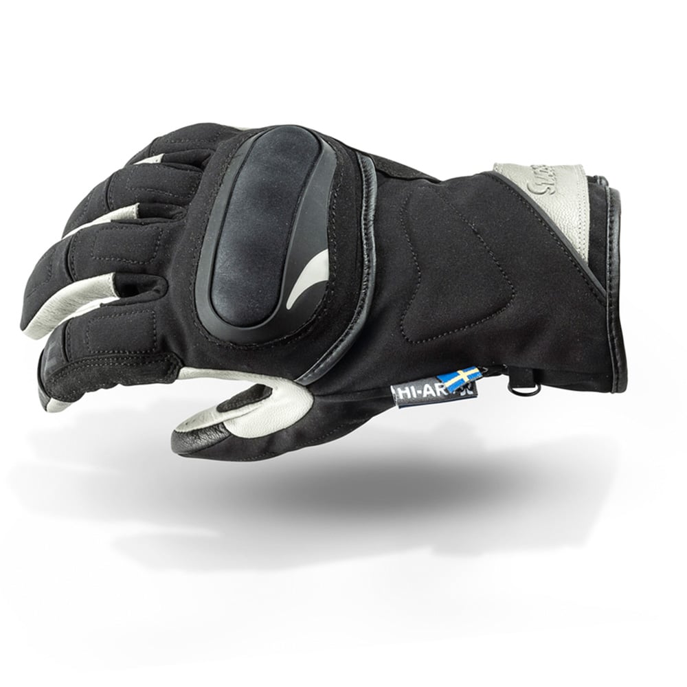 Image of Halvarssons Oleby Black Grey Gloves Talla 13