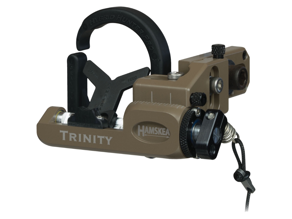 Image of Hamskea Trinity Hunter Rest Micro Tune Coyote RH ID 850002375077