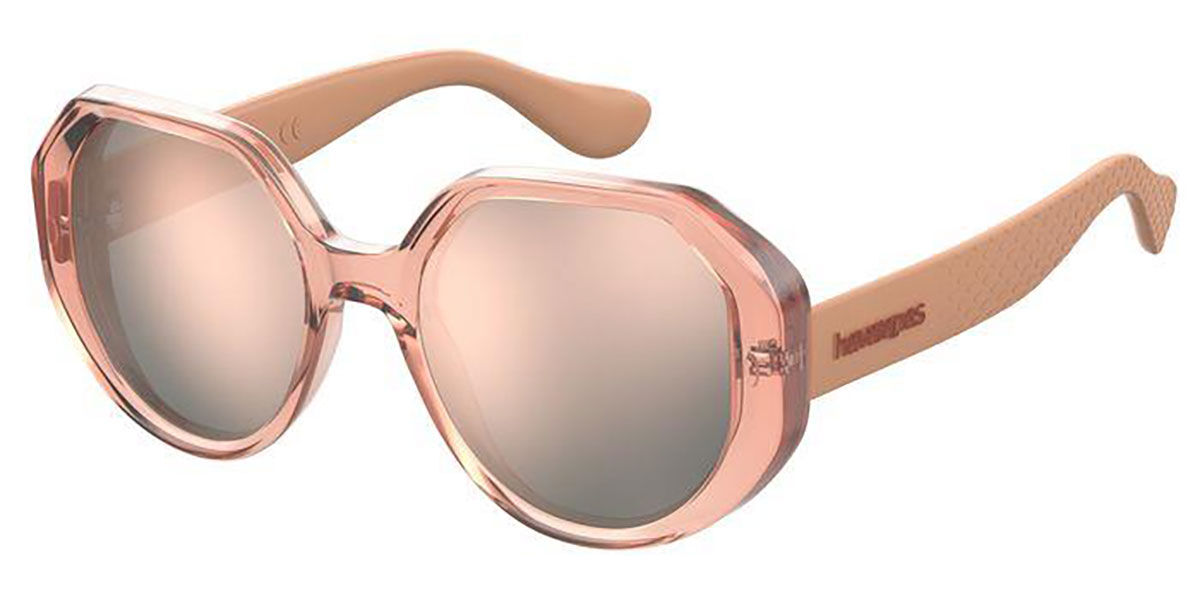 Image of Havaianas TIJUCA 9R6/0J 53 Lunettes De Soleil Femme Roses FR