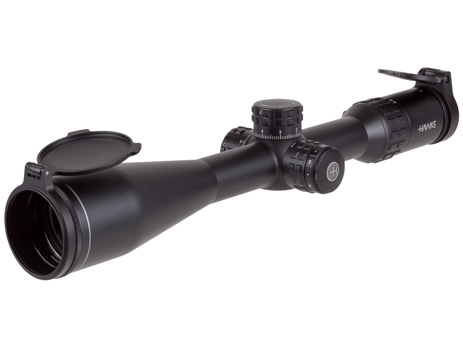 Image of Hawke Frontier 30 SF 25-15x50 AO Rifle Scope MIL PRO Reticle 1/10 MRAD 30mm Tube ID 5054492184217