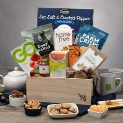 Image of Healthy Treats Christmas Basket