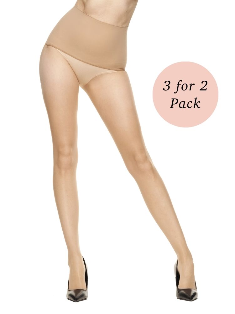 Image of Heist The Nude Sheer Tights 3 for 2 Pack ID HE070-C