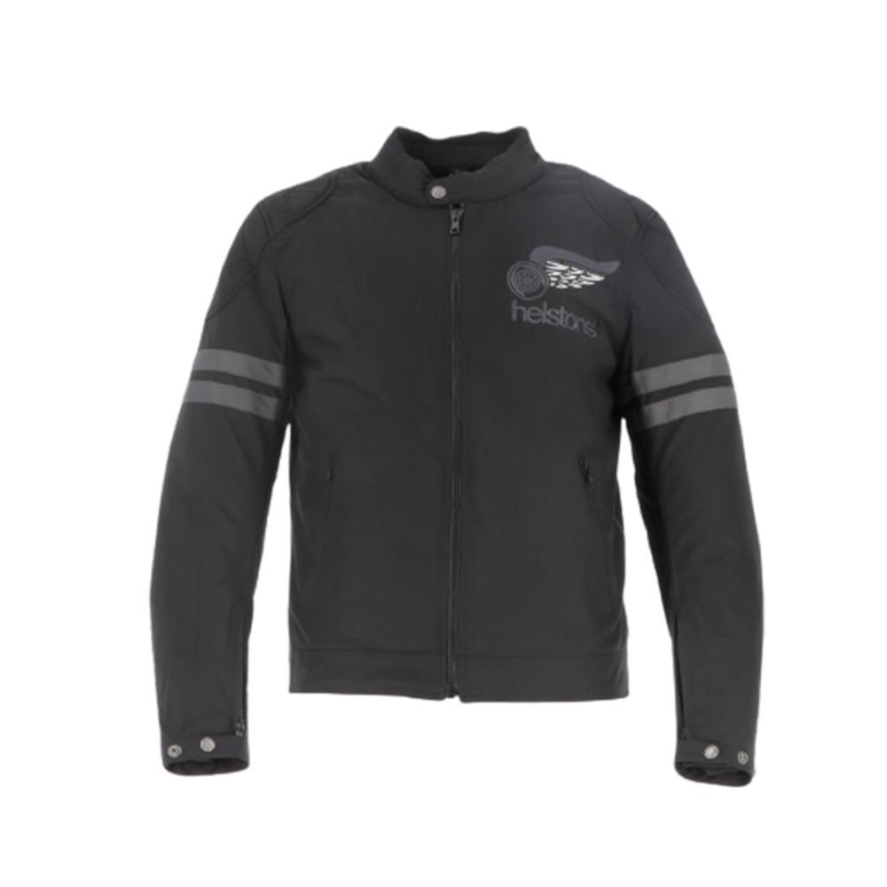 Image of Helstons Jake Speed Fabrics Jacket Black Gray Size XL ID 3662136101067