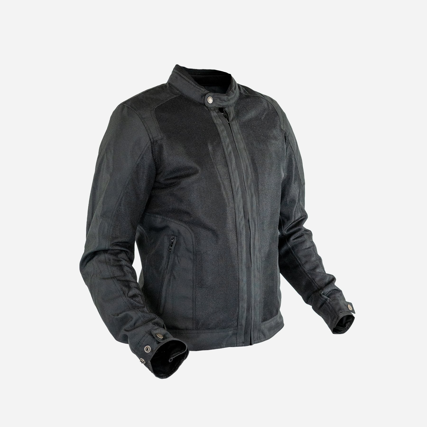 Image of Helstons Stoner Men Tissu Mesh Schwarz CE Jacke Größe S