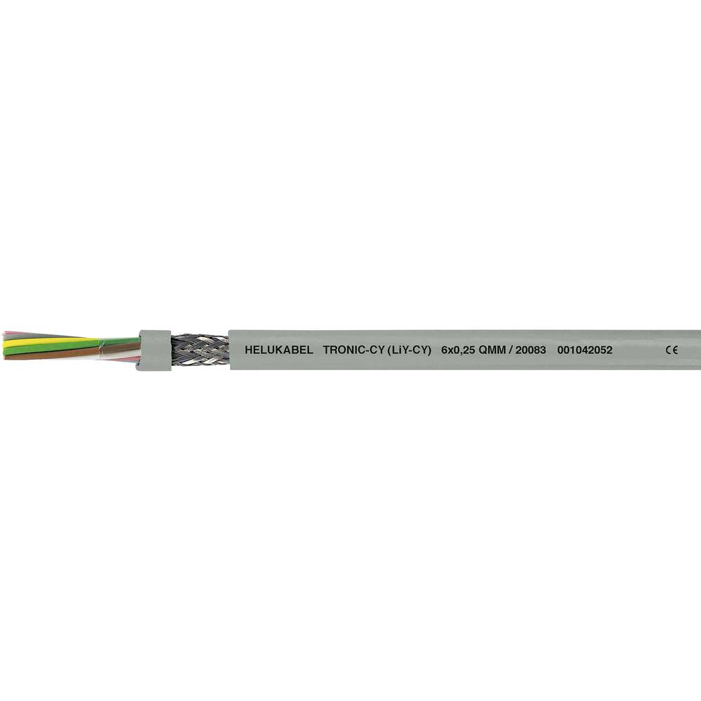 Image of Helukabel 20058 Data cable LiYCY 4 x 034 mmÂ² Grey 100 m