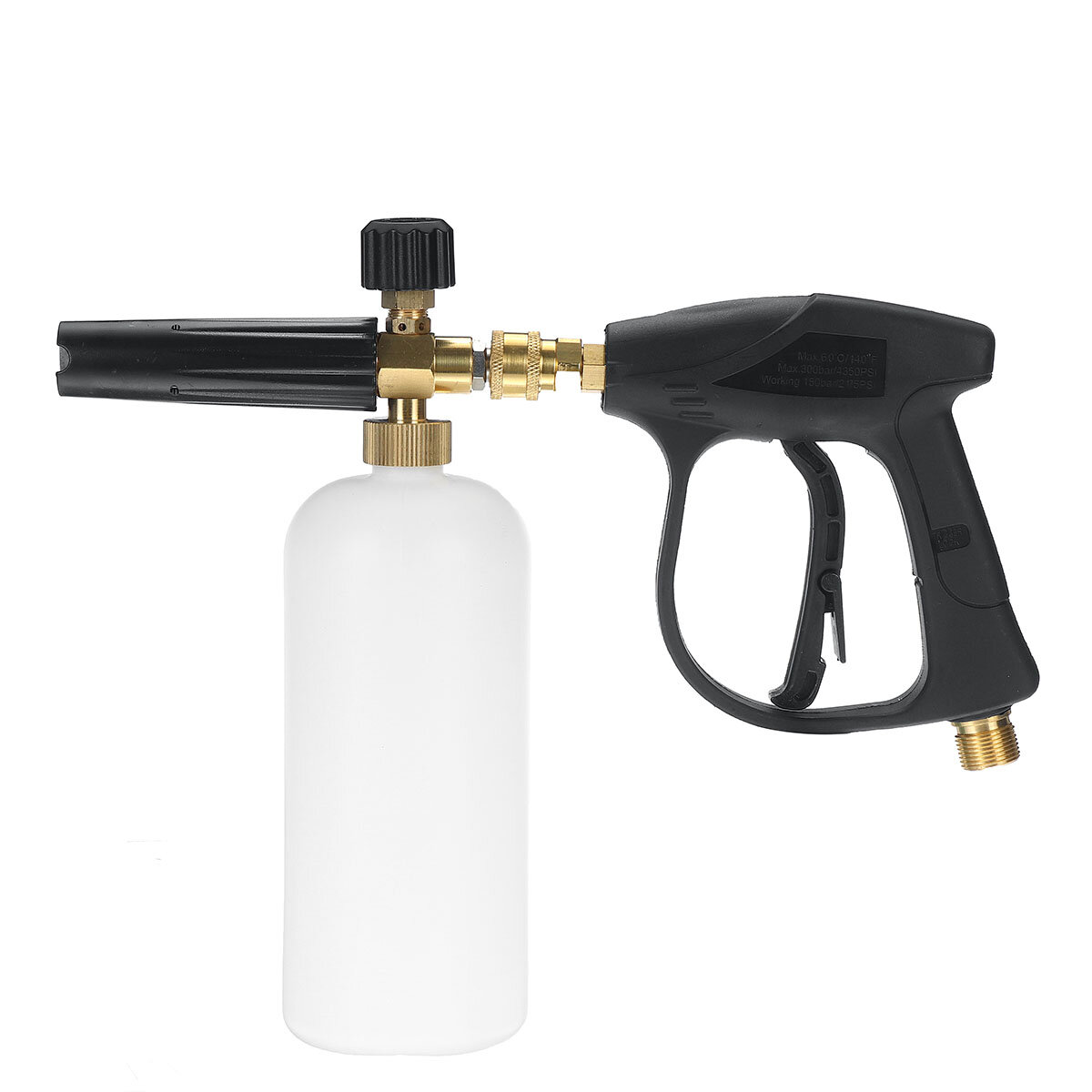Image of High Pressure Foam Washer Jet Car Washing Lance Soap Sprayer Adjustable