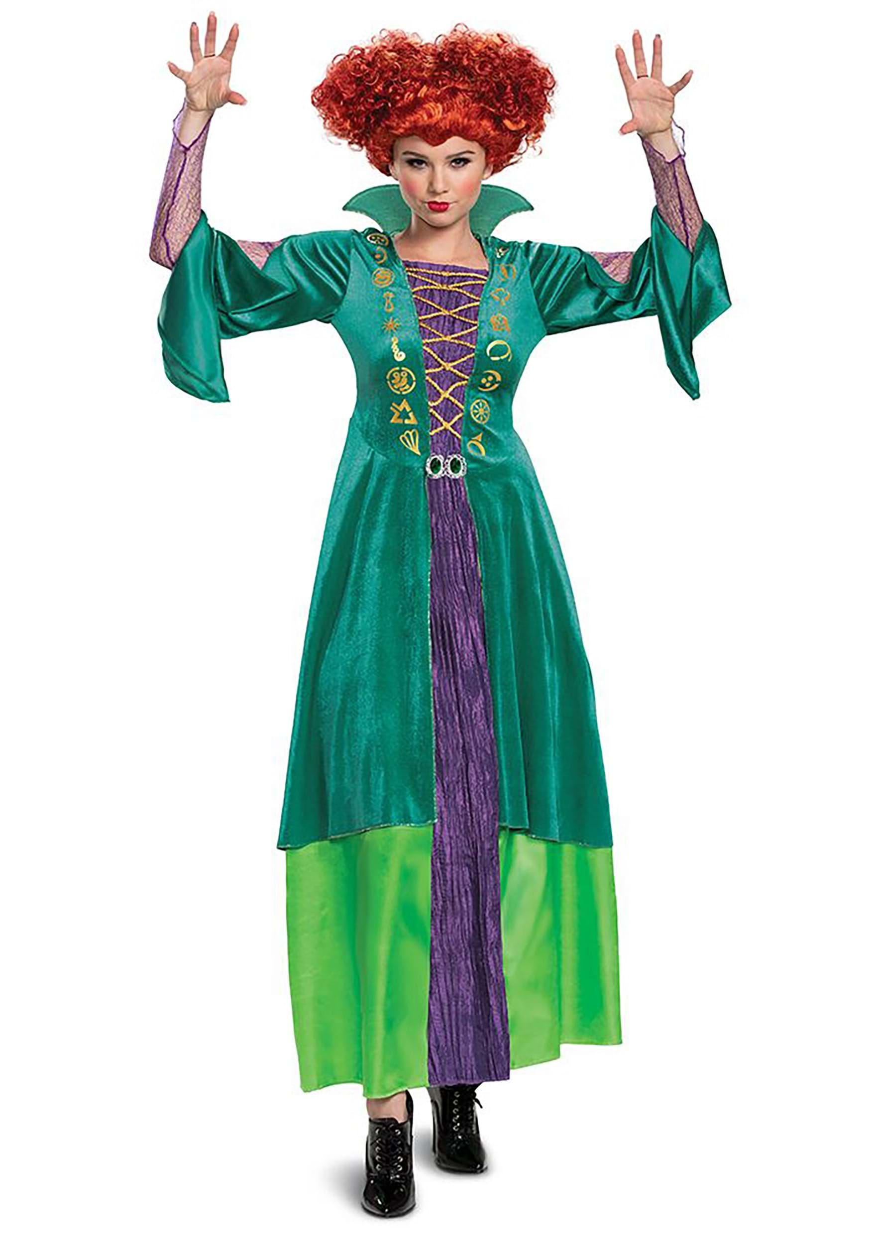 Image of Hocus Pocus Women's Deluxe Wini Costume ID DI109029-M