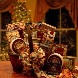 Image of Holiday Butler Gourmet Gift Basket