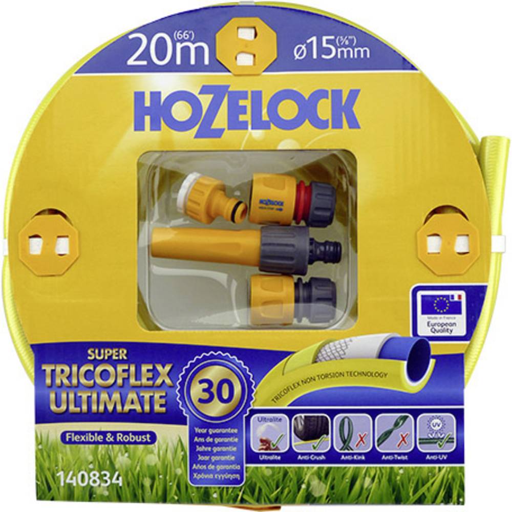Image of Hozelock Super Tricoflex 140834 20 m 1 pc(s) Yellow Garden hose