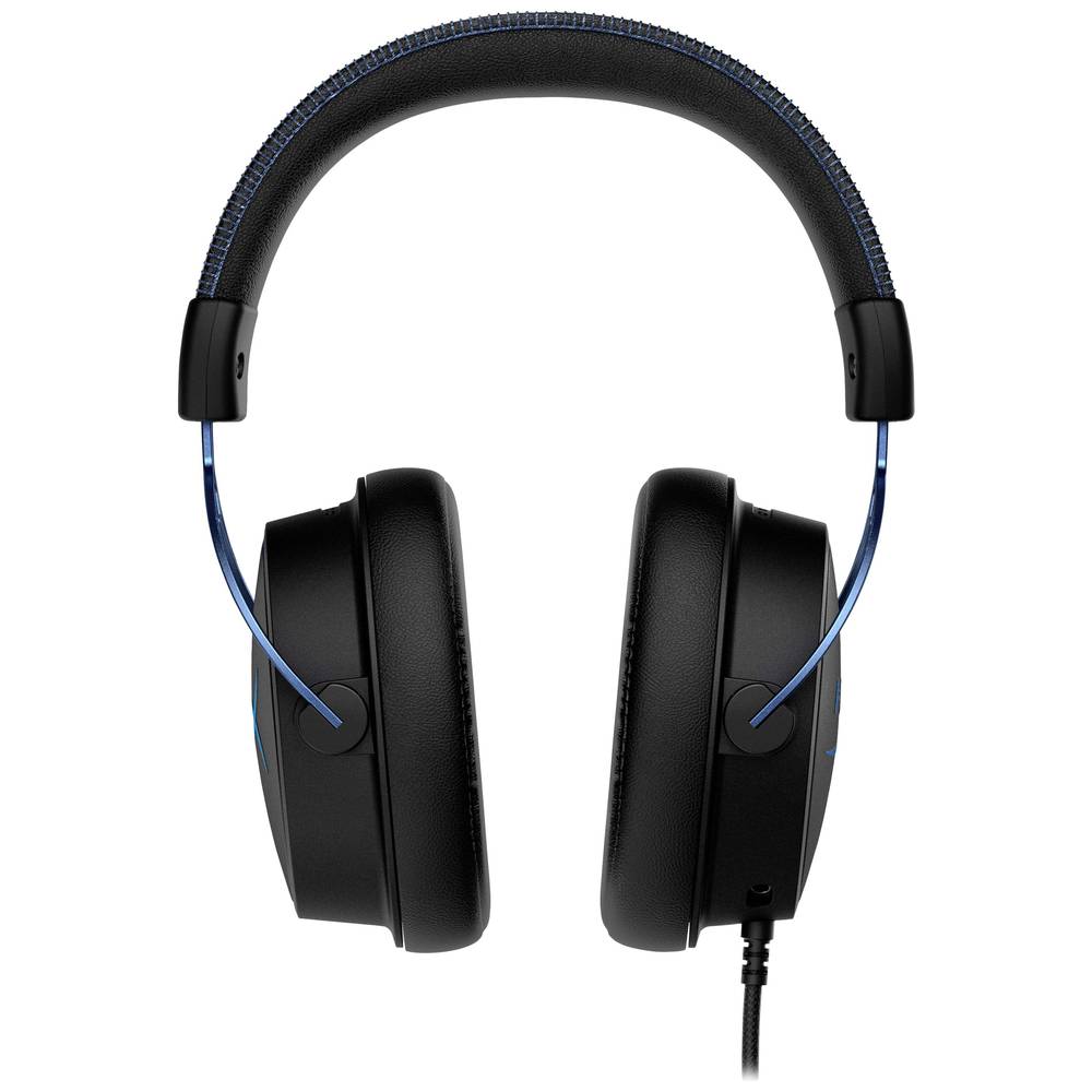 Image of HyperX Cloud Alpha S Gaming Over-ear headset Corded (1075100) Stereo Black/blue
