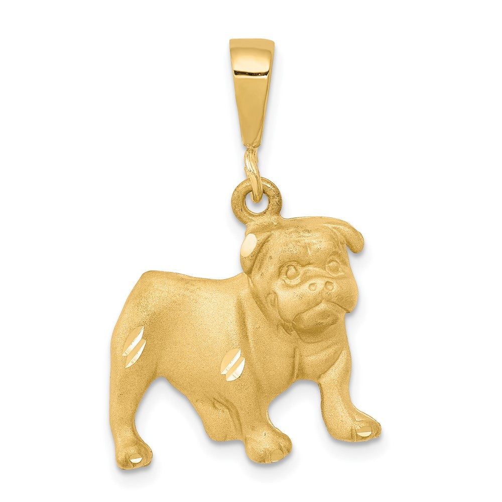 Image of ID 1 10k Yellow Gold Dog Charm