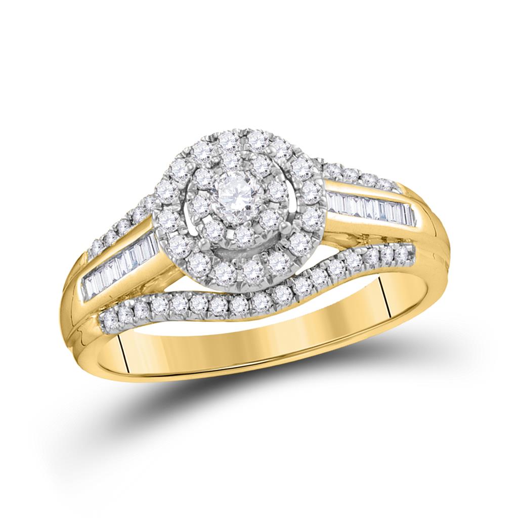 Image of ID 1 1/2CTW-Diamond FASHION BRIDAL RING