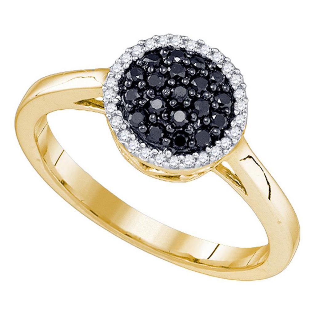 Image of ID 1 1/4CT-Diamond FASHION BLACK RING