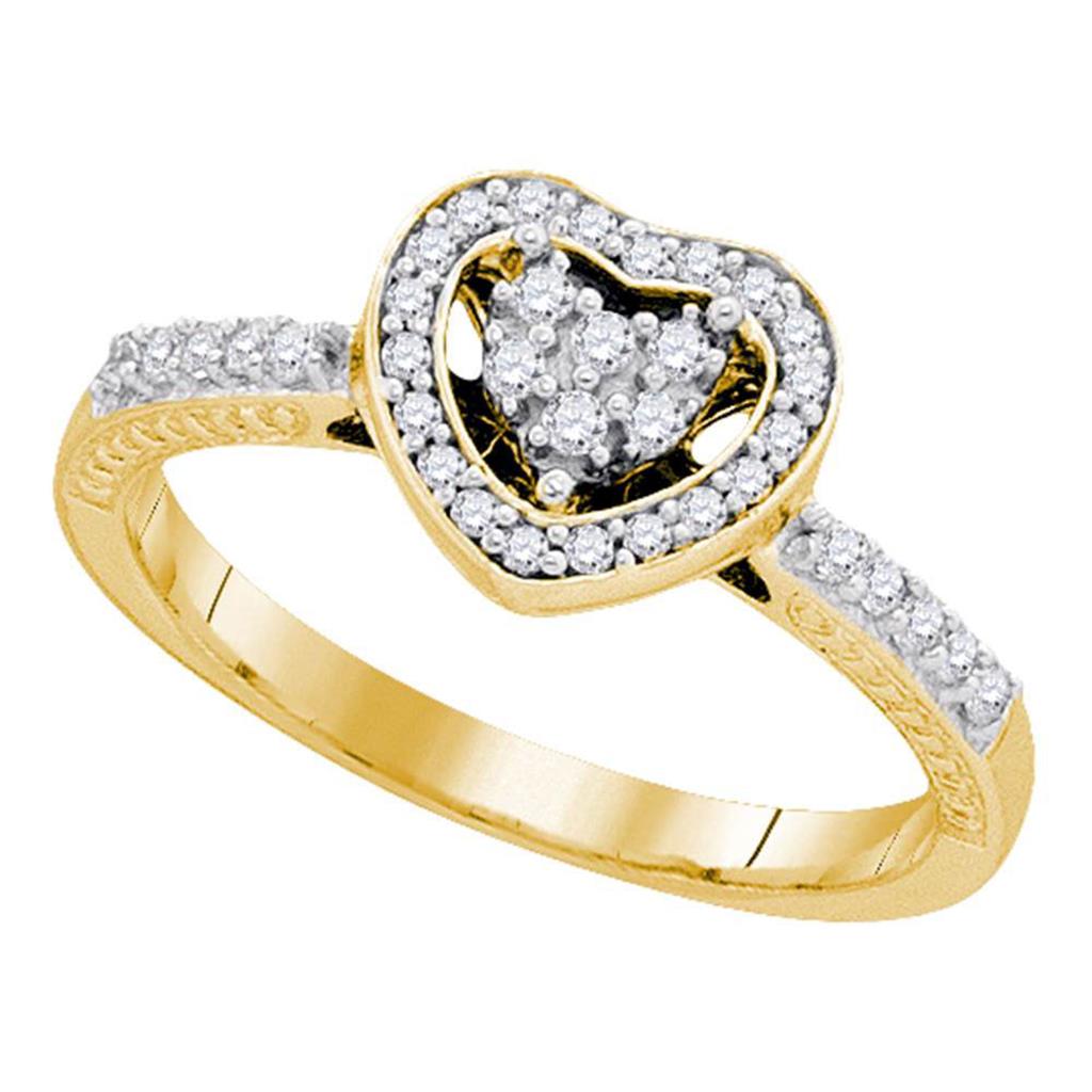 Image of ID 1 1/4CTW-Diamond HEART RING