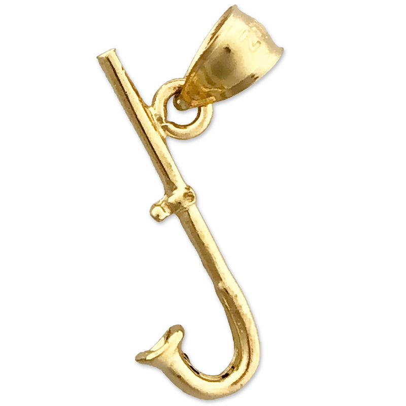 Image of ID 1 14K Gold 3D Snorkel Charm