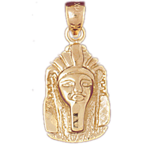 Image of ID 1 14K Gold Ancient Egyptian Pharaoh Charm