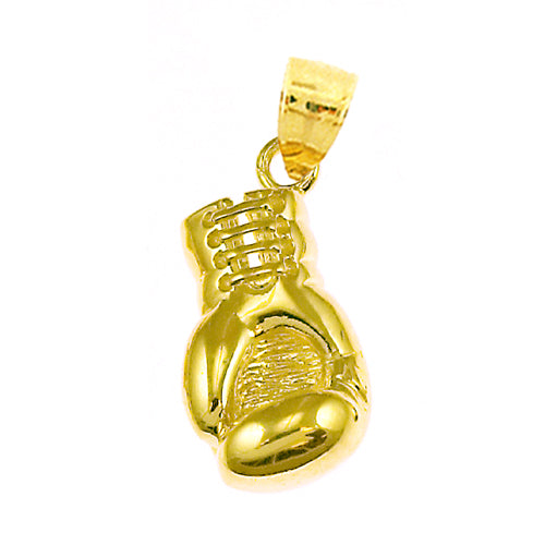 Image of ID 1 14K Gold Boxing Glove Charm