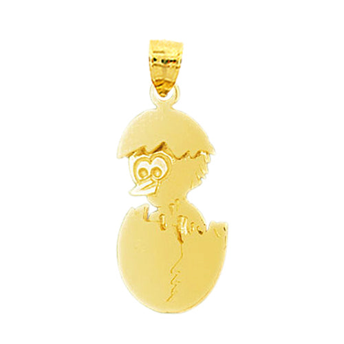 Image of ID 1 14K Gold Hatched Duckling Charm
