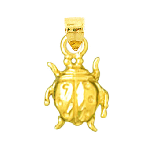 Image of ID 1 14K Gold Ladybug Mini Charm