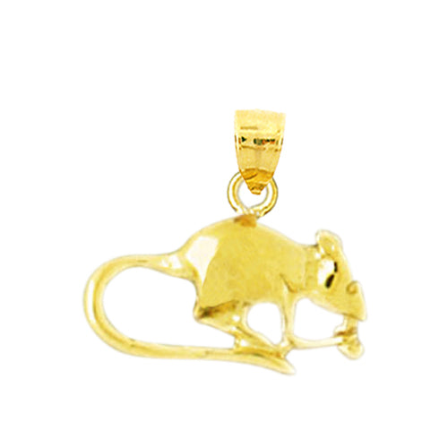 Image of ID 1 14K Gold Mouse Charm