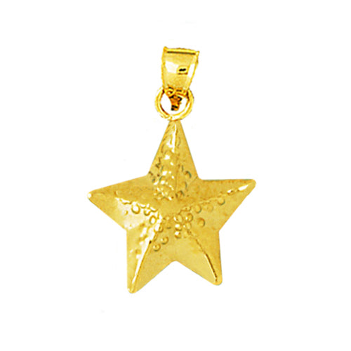 Image of ID 1 14K Gold Starfish Charm