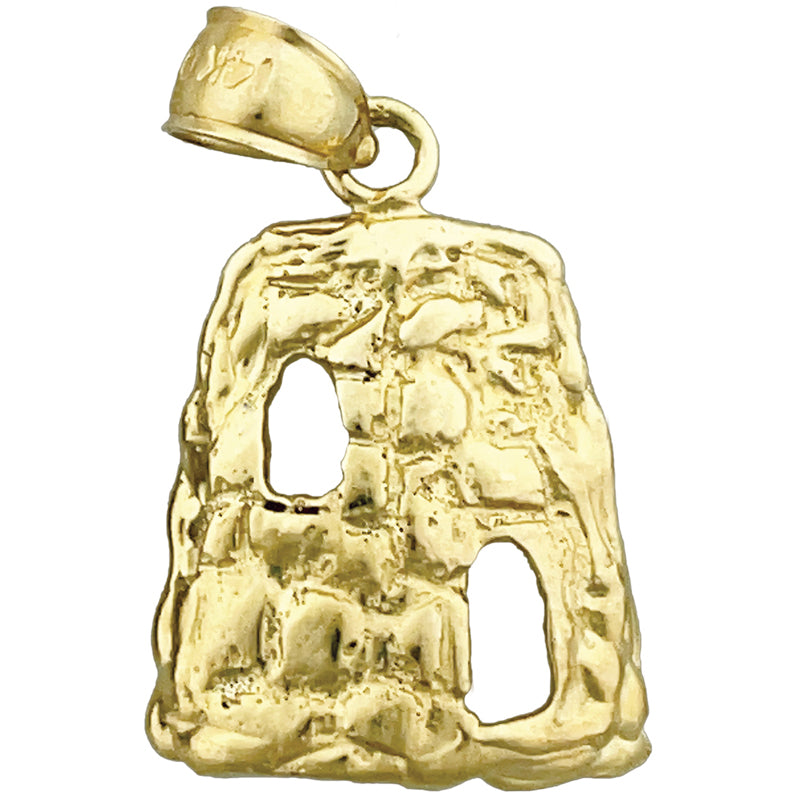 Image of ID 1 14K Gold Sugar Mill Charm