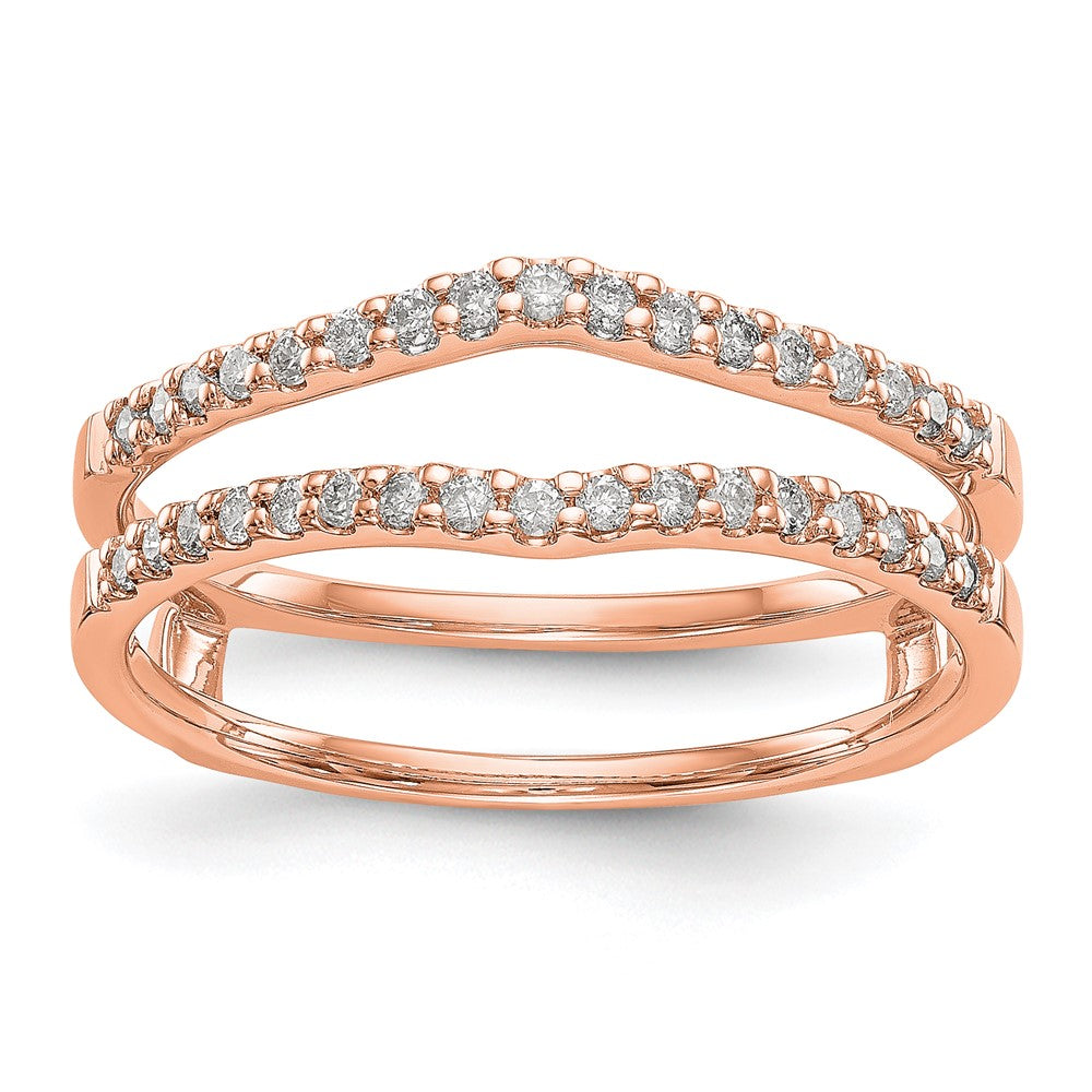 Image of ID 1 14K Rose Gold Real Diamond Guard