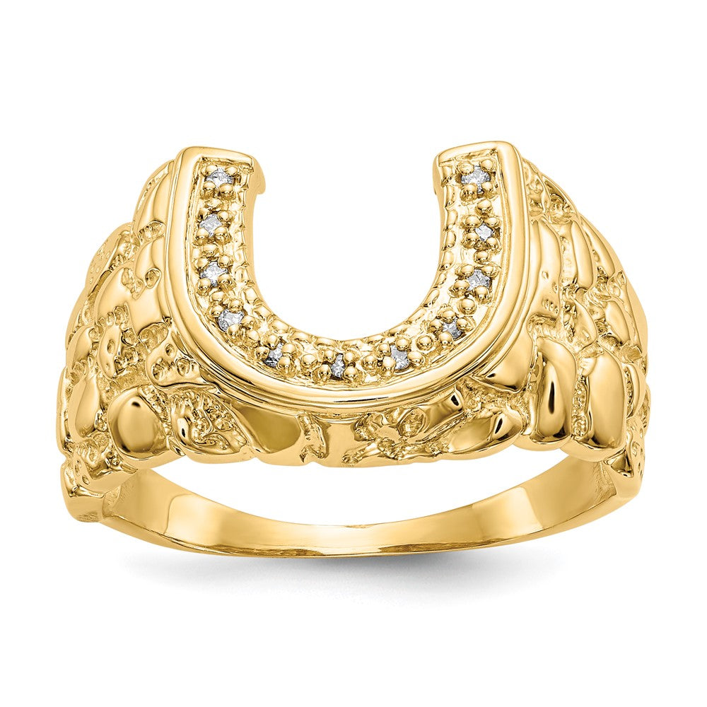 Image of ID 1 14K Yellow Gold AA Dia Ring