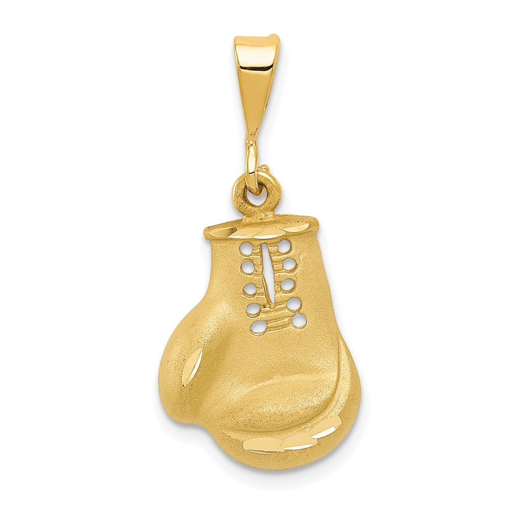 Image of ID 1 14k Yellow Gold Boxing Glove Charm