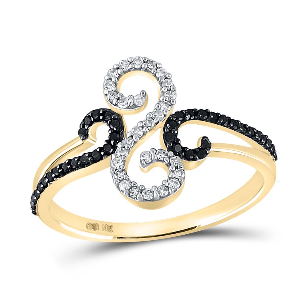 Image of ID 1 1/5CTW-Diamond FASHION BLACK RING