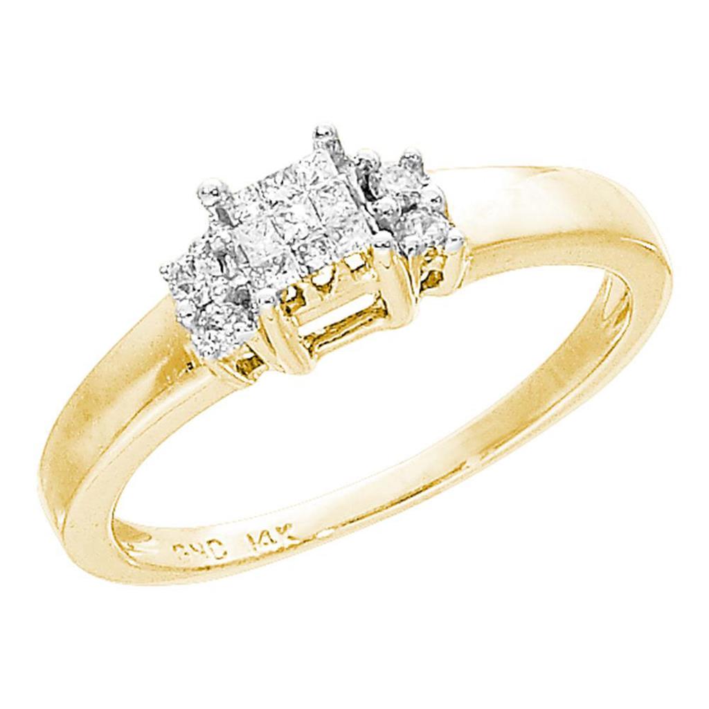 Image of ID 1 1/6CT-Diamond INVISIBLE RING