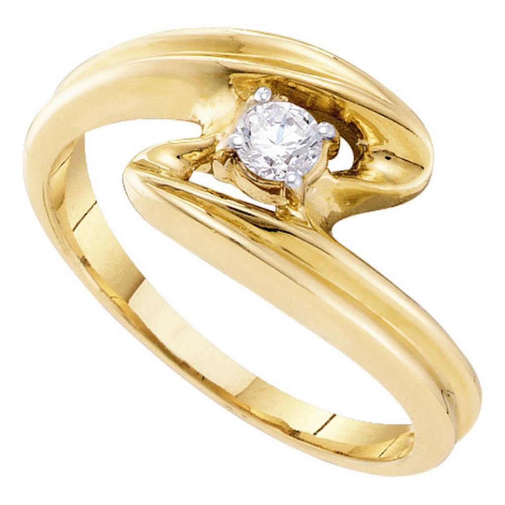 Image of ID 1 1/6CT-Diamond RD-LADIES RING