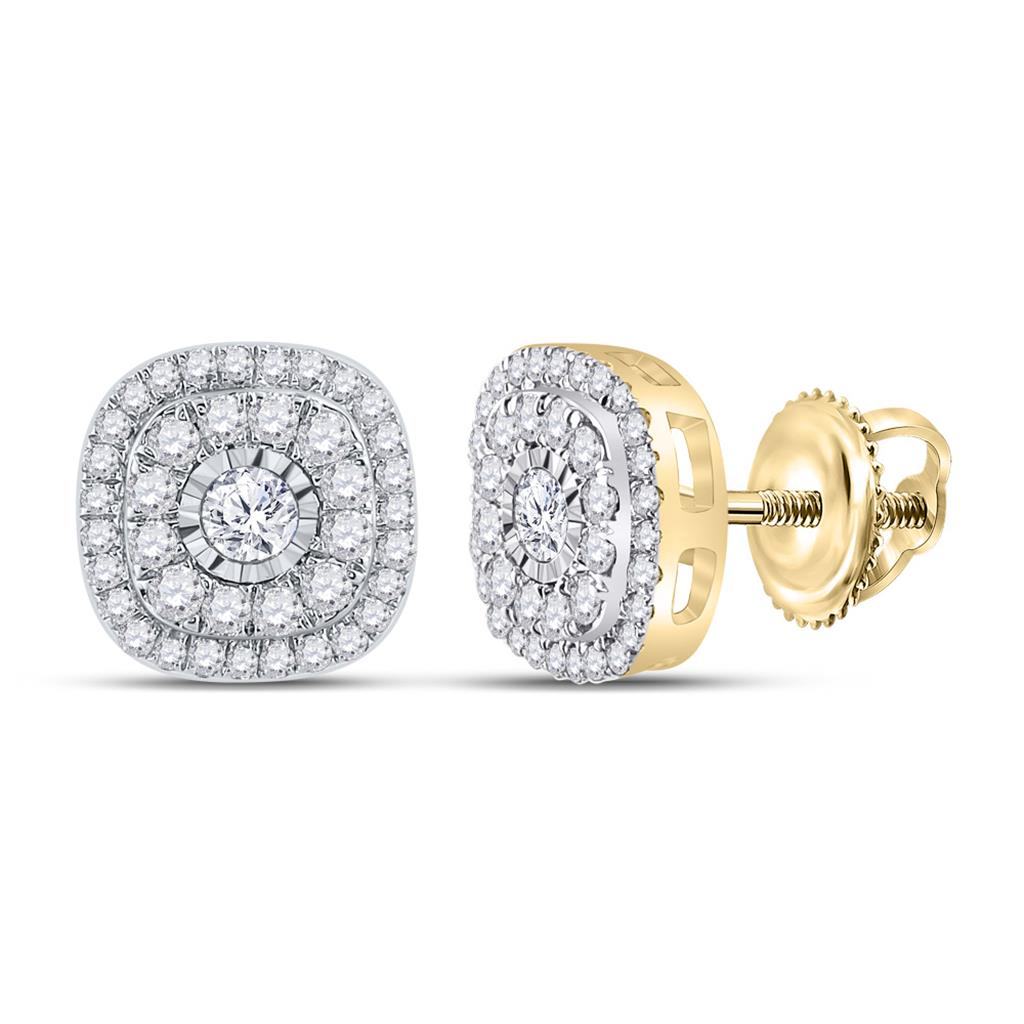 Image of ID 1 3/8CTW-Diamond FASHION EARRING