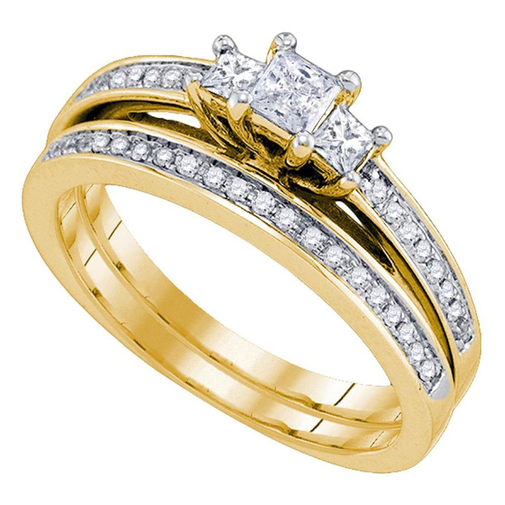 Image of ID 1 5/8CT-Diamond 1/3CT-CPR BRIDAL SET