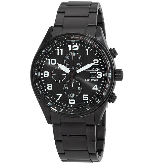 Image of ID 1 Original Citizen Chronograph Black Dial Men's Watch CA0775-79E